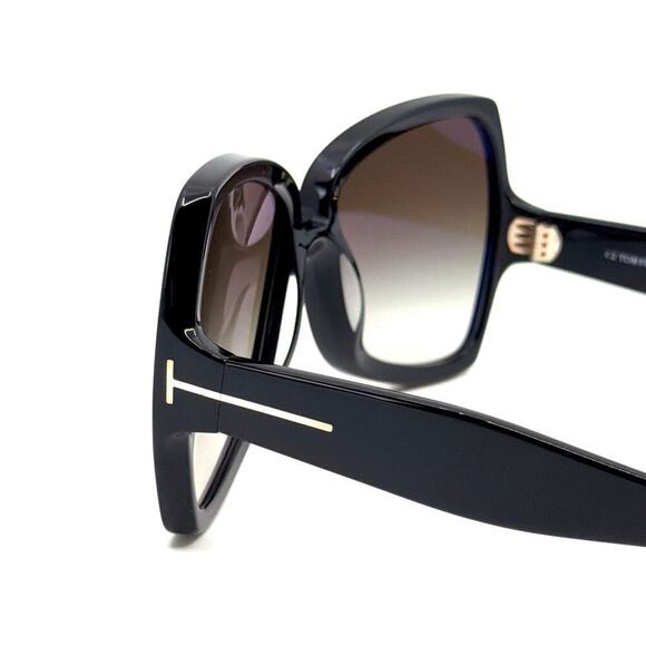 New, TOM FORD Jerry Sunglasses TF1222 01B Authentic main image 6